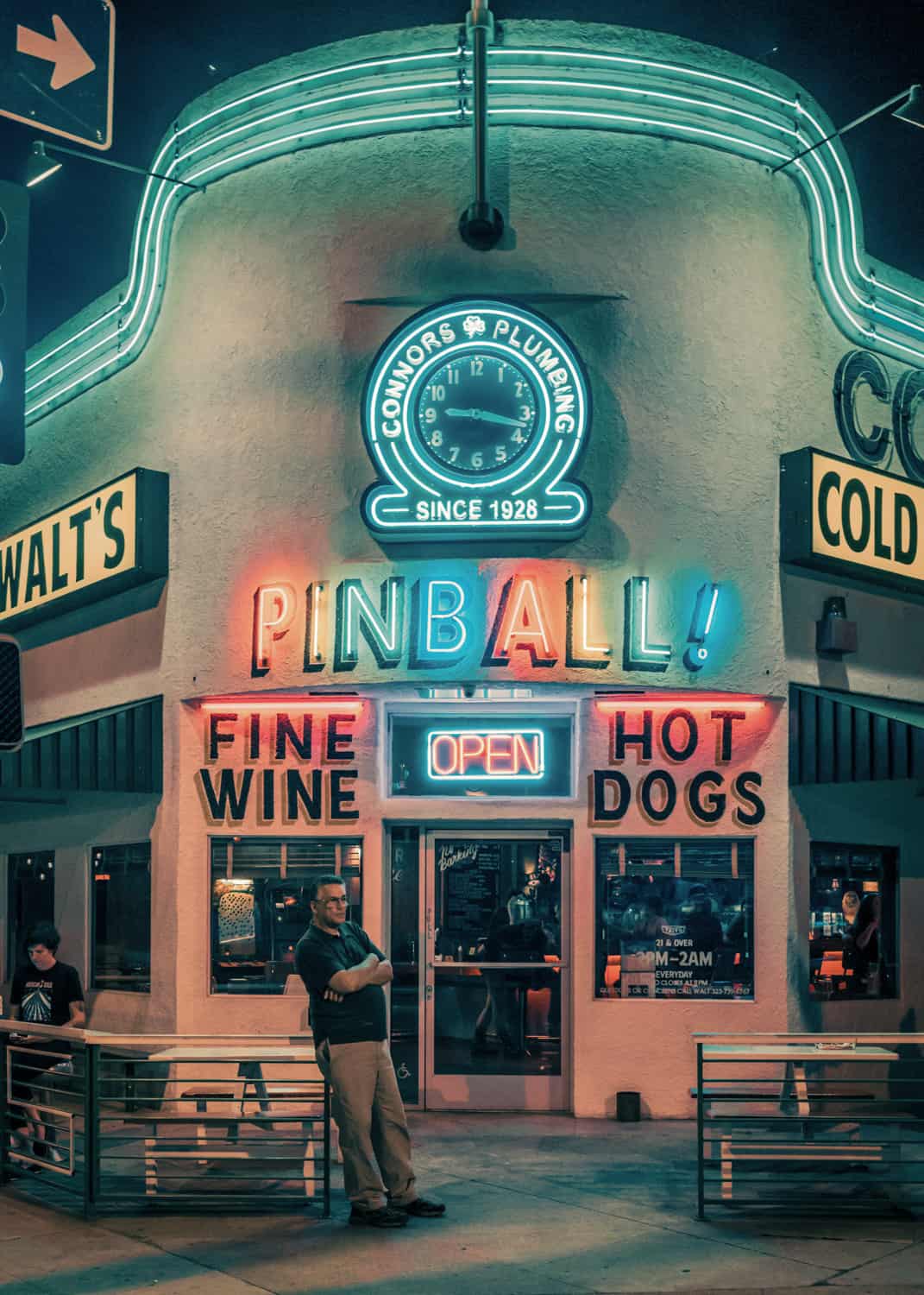 Photography by Franck Bohbot – L.A. Confidential – Connors Connors Plumbing Pinball