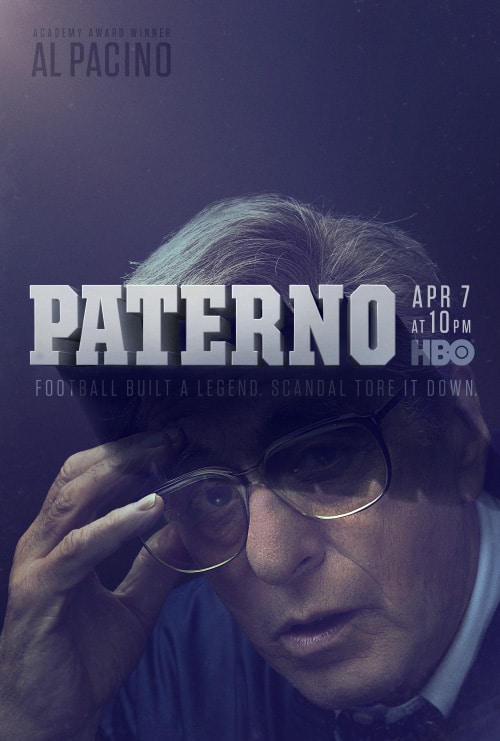 Key Art by Jason Burnam – Paterno – Football movie starring Al Pacino