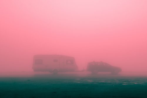 Aftermath – Oystein Sture Aspelund – Graphic Design – Infrared Style Pink and  ...