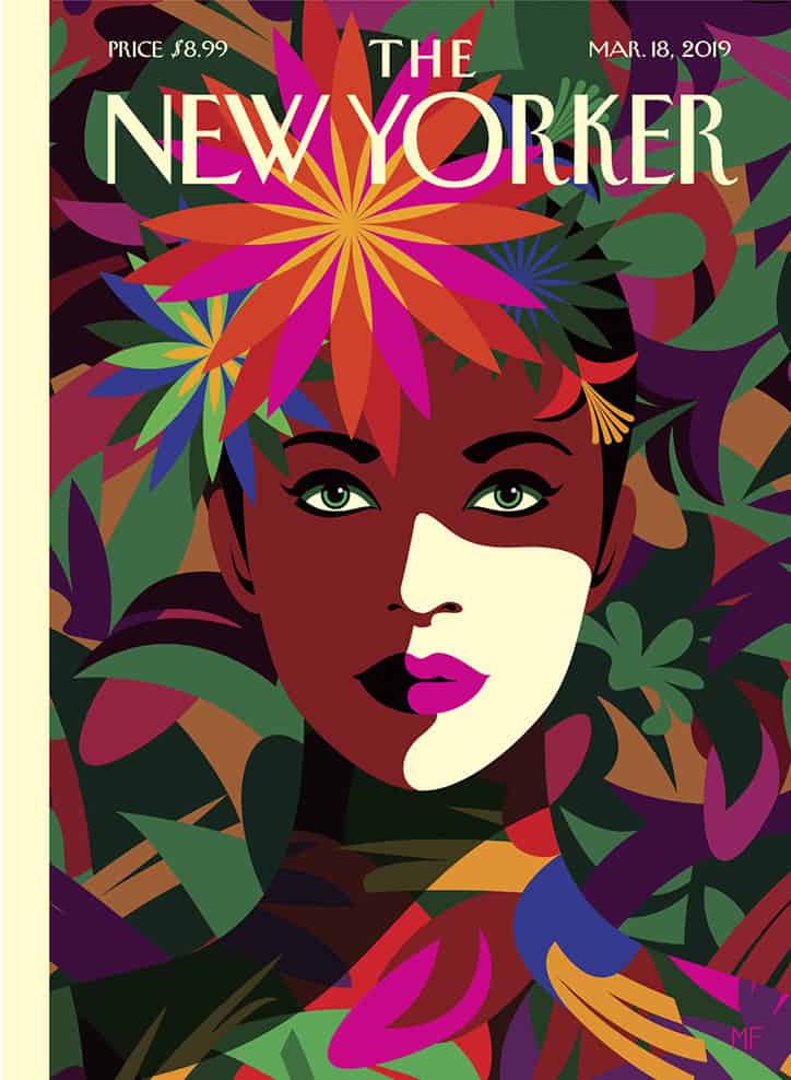 Malika Favre’s cover for The New Yorker’s style issue is inspired by Frida Kahlo’s “iconic look”