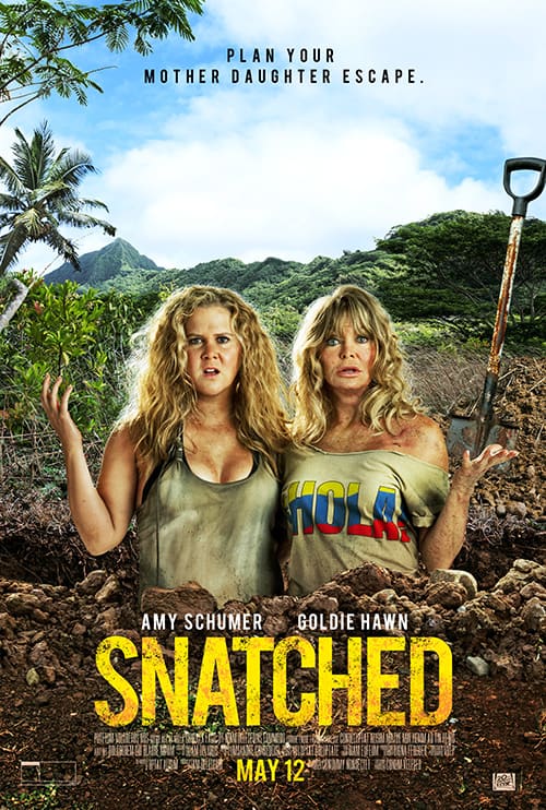 Key Art by Jason Burnam – Snatched – Amy Schumer and Goldie Hawn