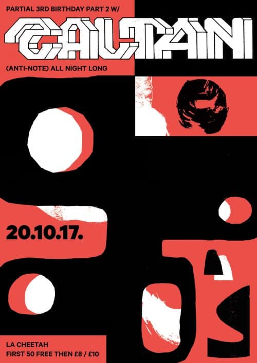 Graphic Design – Al White – Typographic Concert Poster
