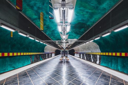 Landscape Photography – METRO – Subway Train Station – David Altrath