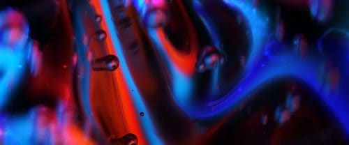 The Chemist – Vibrant Reflective Liquid Metal Flowing Gradient Fluid Frames