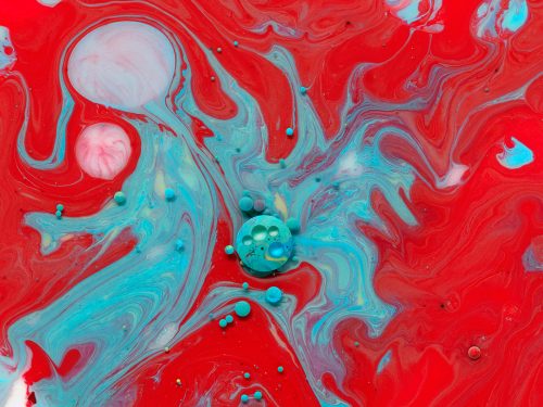 Marcel Christ 3D – Liquid Paint Chromatic Aberrations Textures
