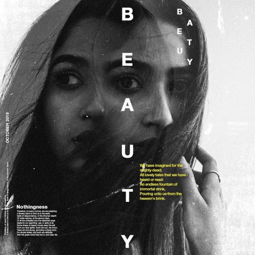 Sushante Bhosle Poster Design – Double Exposure – Beauty