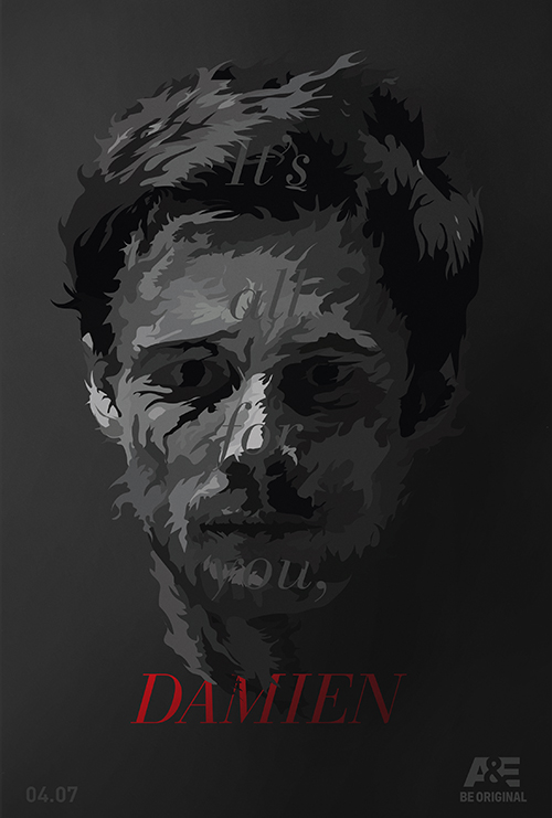 Damien – Illustrated Key Art by Jason Burnam