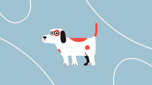 Spotify Pet Playlist Animated Illustrations – Dog