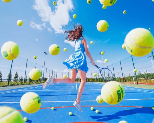 beautiful vibrant photography – Tennis