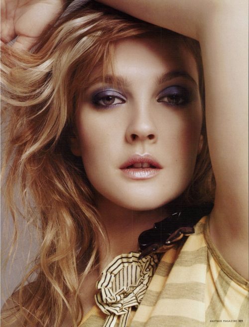 Another Magazine Drew Barrymore Fashion Photography