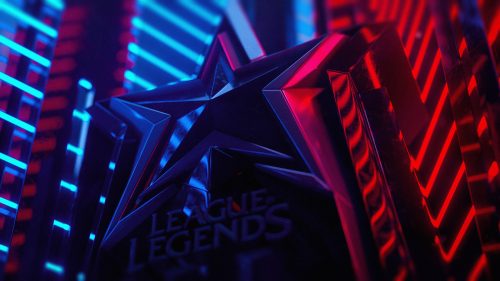 League of Legends 2018 All Star Esports Competition 3D Futuristic Style Frames