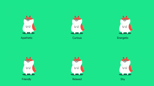 Spotify Pet Playlist Animated Illustrations – Hamster