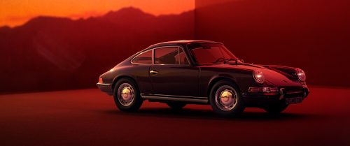 Porsche 911 Automobile Car Sunset Landscape Photography