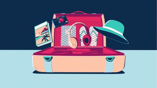 Illustrations by Colin Hesterly – Vacation Travel