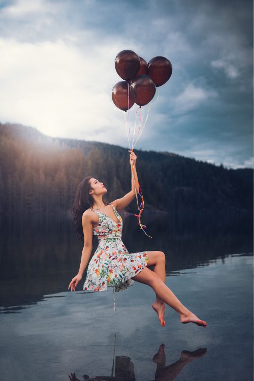 Women and Water – Levitation Photography