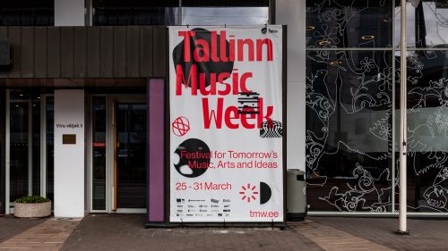 Tallinn Music Week 2019 Brutalist Style Poster Designs