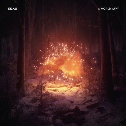 EKALI A World Away Album Cover Design – Fire Forest