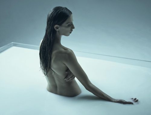 Angela Sarafyan – Sexy “Milk” Photography – Photoshoot by Robert Ascroft