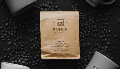 KOMER Coffee Roasting Co – Branding, packaging design and identity