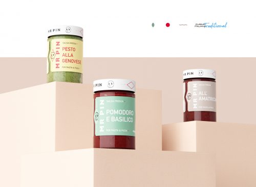 Mr Pin Salsa Fresca Minimal Packaging Design