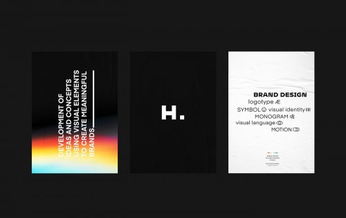 HYKAVY. Personal Brand Design Gradient Spectrum