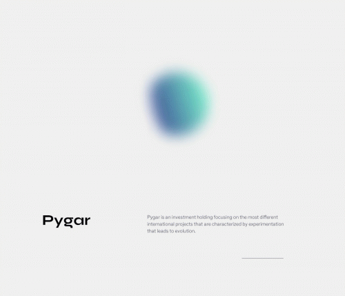 Pygar Finance and Investment App Mobile UI UX Website Modern and Minimal Design