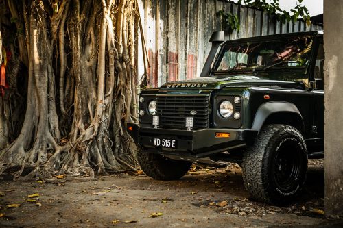Land Rover Defender in Georgetown, Penang Car Automobile Photography