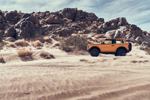 Ford Bronco SUV 2020 Desert Automobile Car Photography