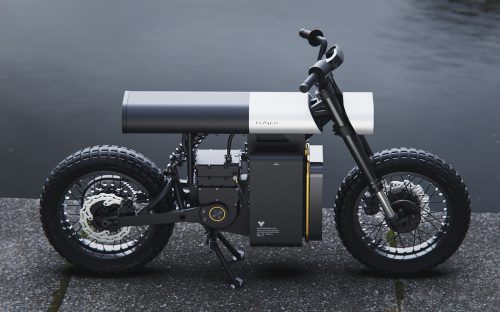 PUNCH NEW ERA OF ELECTRIC EV URBAN MOTORCYCLES SCOOTER 3D MODEL D