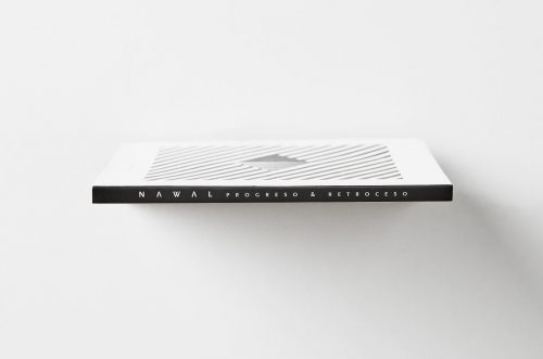 Nawal ” Progreso & Retroceso” Album Artwork Black and White Design