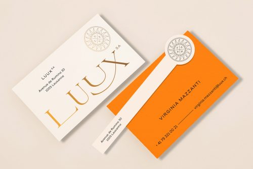 LUUX Luxury Perfume Brand Product Design Branding