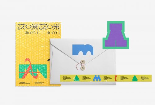 Ami Ami Brand japanese packaging design and branding