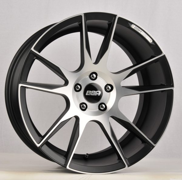 BSA BSA-1 20x8.5 Gloss Black with Machine Face