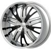 G2 G2-346 22x9.5 Chrome with Paintable Inserts