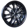 G2 G2-353 18x7.5 Gloss Black with Paintable Inserts