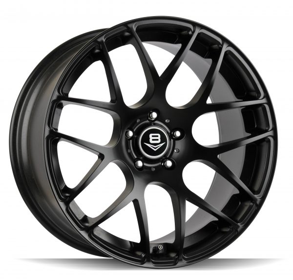 V8 V-31 18x9 Matt Black