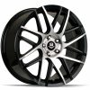 V8 V-35 19x9.5 Gloss Black with Machine Face