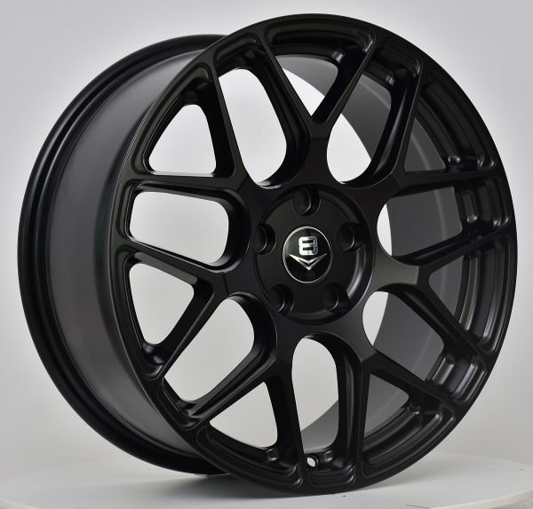 V8 V-42 18x8 Matt Black