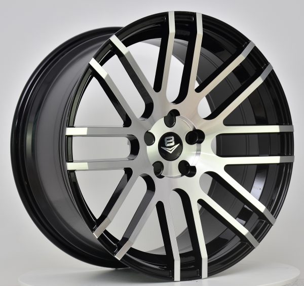 V8 V-70 20x10 Gloss Black with Machine Face