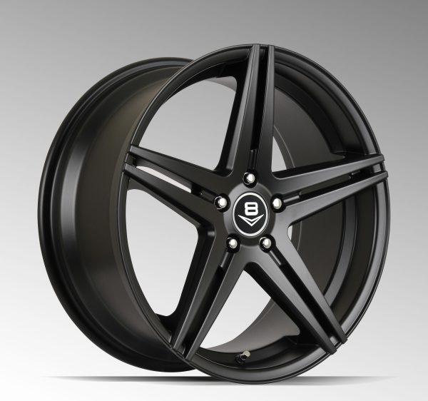 V8 V-24 20x10 Matt Black