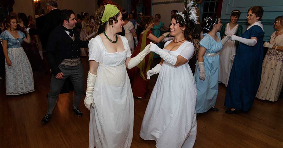 Stepping Back in Time at the Jane Austen Ball at Gadsby's Tavern Museum