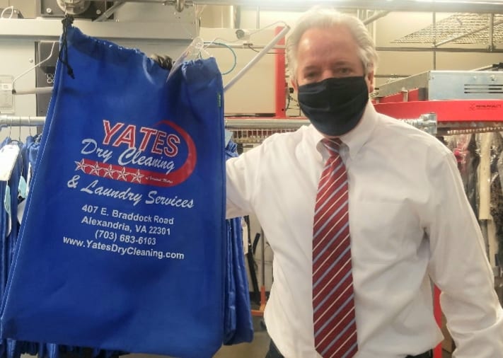 Jason & Loren Yates of Yates Dry Cleaning Donate 12,000 Worth of Face