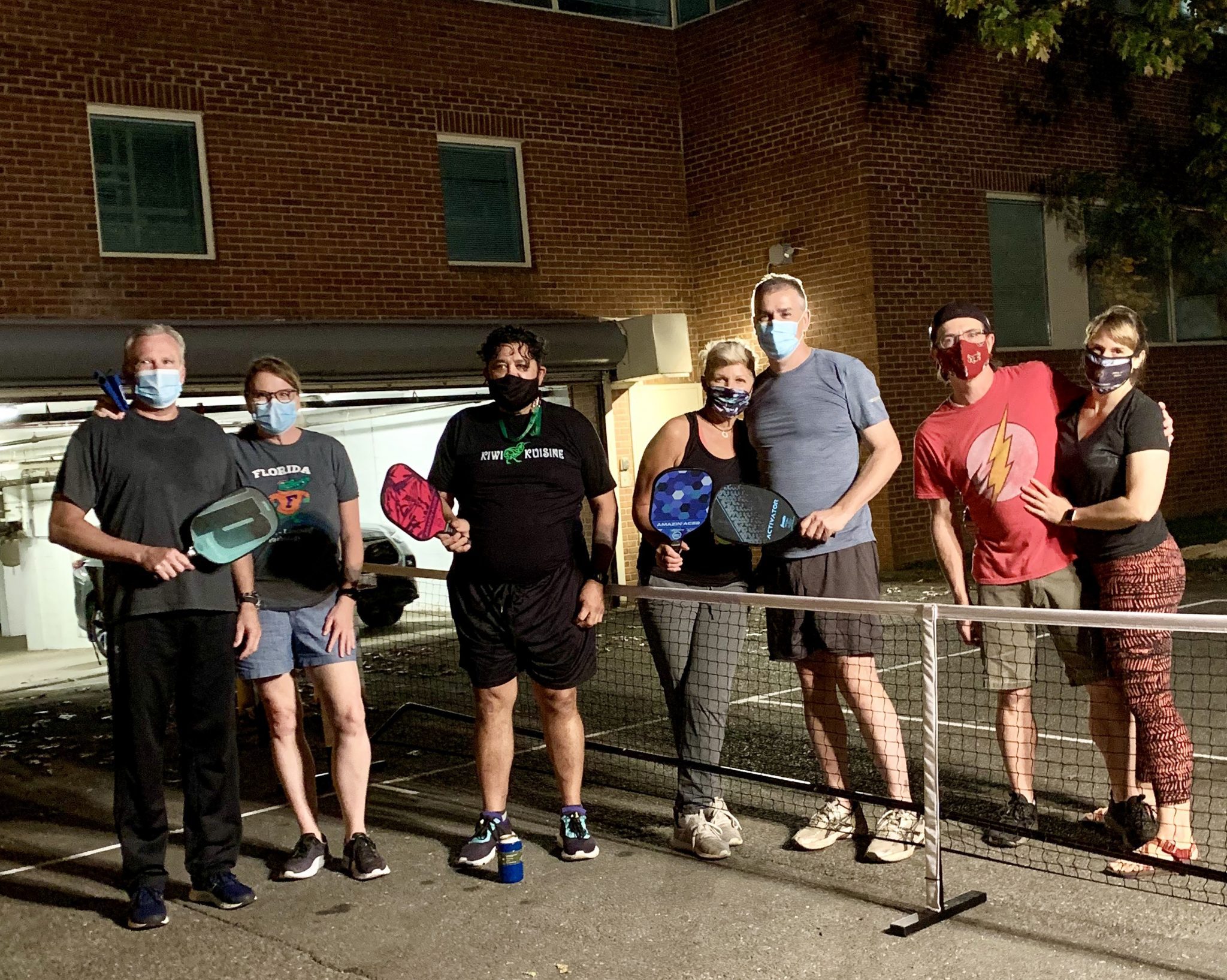 A Pickleball Court Pops Up in North Old Town