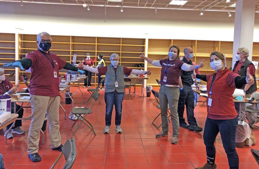 The Alexandria Medical Reserve Corps Aiding In Vaccination Distribution