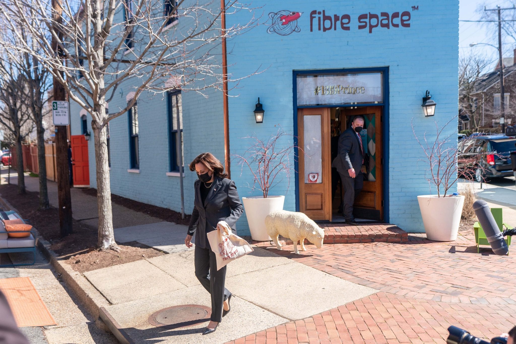 "I've Crocheted More Afghans Than I Can Tell You!" laughs Kamala Harris