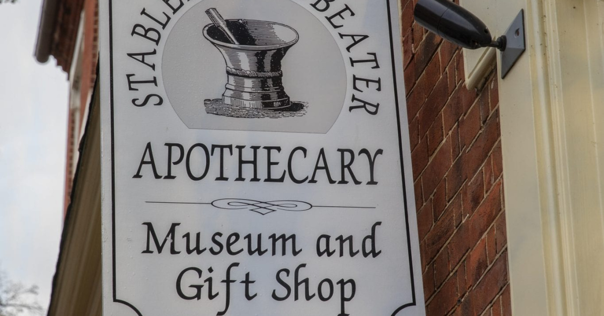 Stabler-Leadbeater Apothecary Museum Closing for Preservation Work