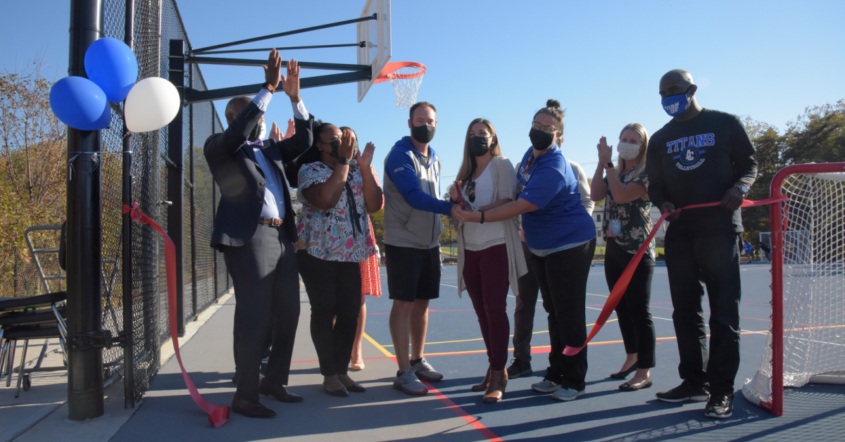 Mount Brings Basketball and Futsal Court to Campus