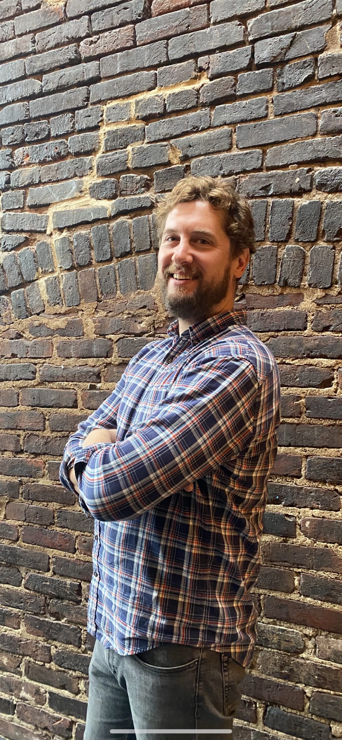 Most days now you will find Trae in a colorful button-down. (Photo: Mary K Leonard)