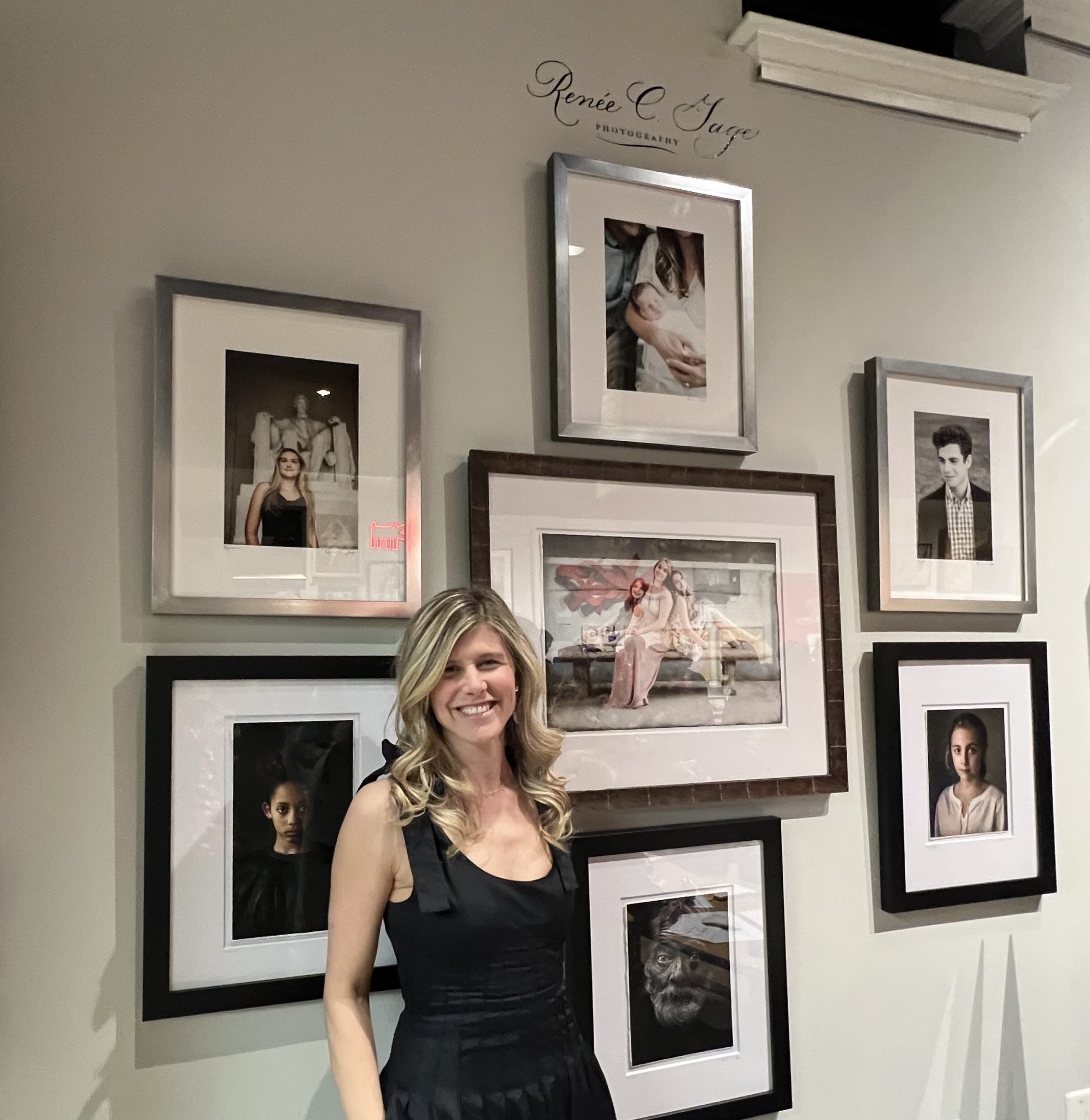 Master Photographer Renée. C. Gage at her new studio inside Nepenthe Gallery. (Photo: Kelli Goel)