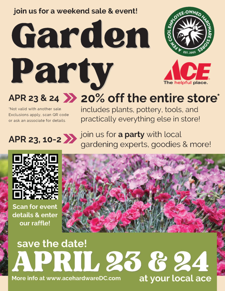 20% Sale Old Town Alexandria Ace Hardware